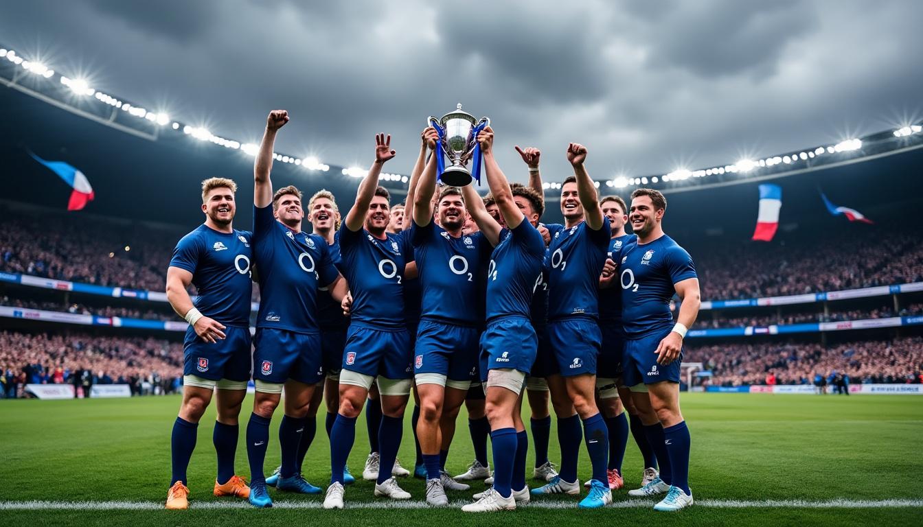 découvrez le triomphe des u20 français avec un grand chelem historique au tournoi des 6 nations, suite au succès impressionnant du xv de france. célébrez la jeunesse et l'excellence du rugby français !