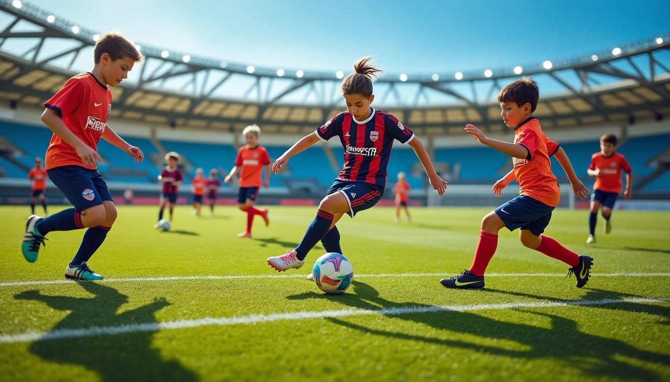 découvrez les jeunes talents prometteurs du football club de saint-girons qui brillent et s'imposent sur tous les terrains avec passion et détermination.